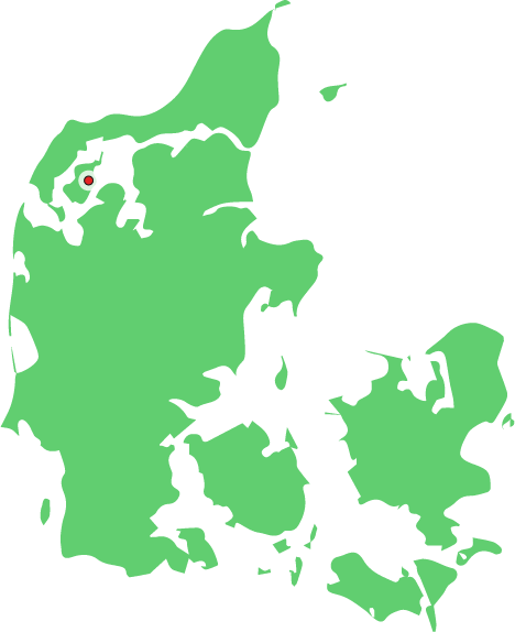 Danmarkskort - Kunststof-kemi adresse
